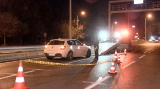 "Dayan" xəbərdarlığına tabe olmayan sürücü polis tərəfindən vurularaq saxlanıldı 