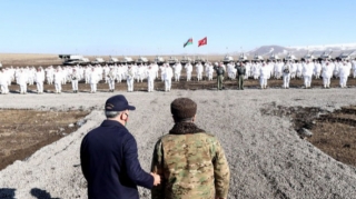 Zakir Həsənov və Hulusi Akar Azərbaycan-Türkiyə birgə təlimlərini izləyiblər 