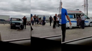 Bakı-Ələt yolunda ağır qəza: Xəsarət alanlar var - VİDEO 