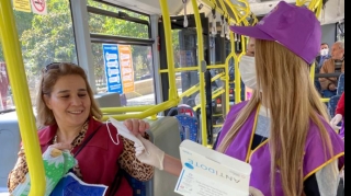 "Xaliq Faiqoğlu" şirkəti 40 min sərnişinə tibbi maska payladı - FOTO