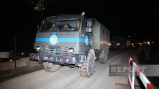 Xankəndi-Laçın yolunda sülhməramlıların 25 avtomobilinin hərəkətinə şərait yaradılıb 