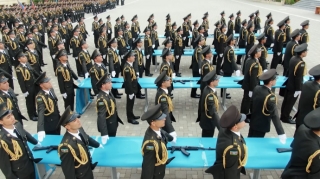 DİN-in Hərbi İnstitutunda kursantların andiçmə mərasimi keçirildi - FOTO - VİDEO