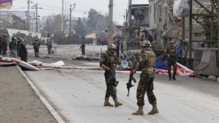 "Taliban"a məxsus avtomobil partladıldı