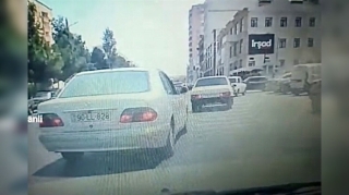 Qəza törədən dələduz sürücü ifşalandı   - VİDEO