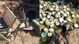 Azərbaycan-Ermənistan sərhədindən görüntülər: Ermənilər hər şeyi atıb qaçıb   - VİDEO