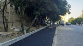 Yasamalda bina üçün inşa edilən parklanma yeri narazılıq yaratdı - FOTO 