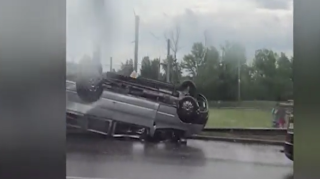 Mikroavtobus "KamAZ"la toqquşdu, 10 nəfər...   - VİDEO