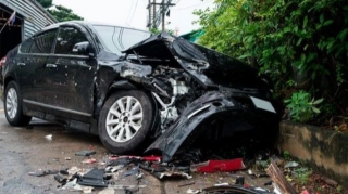 Qusarda dəhşətli qəza - Sürücü öldü 