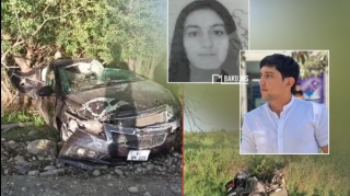 Azərbaycanda faciəvi qəza - 2 gənc öldü 