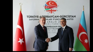 Закир Гасанов встретился один на один с турецким коллегой  - ФОТО