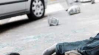 Qubada polis "Prado" ilə piyadanı vurub öldürdü