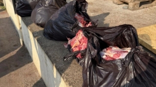 Bərdədə 154 kiloqram at ətini mal əti adı ilə satışa çıxardı   - FOTO