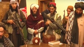 “Taliban”  hərəkatının üzvləri prezident sarayında  - FOTO - VİDEO