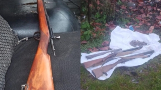 Qubada silah-sursat aşkarlanıb  - FOTO