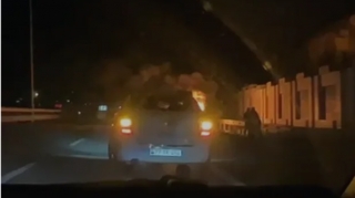 Bakıda DƏHŞƏTLİ QƏZA  - "Toyota" yandı, ölən və xəsarət alanlar var - VİDEO 