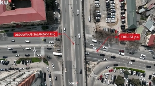 Əbdülvahab Salamzadə küçəsi ilə Tbilisi prospektinin kəsişməsində hərəkət niyə iflic olur? - VİDEO 