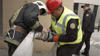 FHN və Hava limanı birgə təlimlər keçirdi - VİDEO