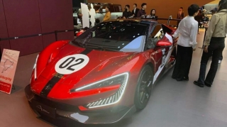 Çində dünyanın ən sürətli avtomobili nümayiş etdirildi - FOTO   