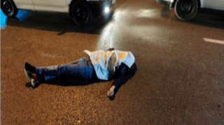 Sərxoş olub uzandı, üstündən maşın keçdi 