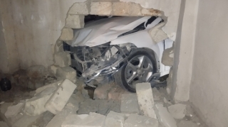 Xaçmazda "Hyundai" hasara girdi; yaralı var - FOTO