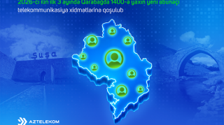 Qarabağda yeni abunəçilər telekommunikasiya xidmətlərinə qoşuldu 