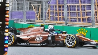 "Formula 2:  “PHM Racing”in pilotu əsas yarışda qəza törədib  - FOTO