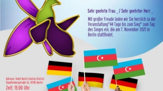 Almaniyada “Zəfərə gedən 44 gün” adlı tədbir keçiriləcək - FOTO 