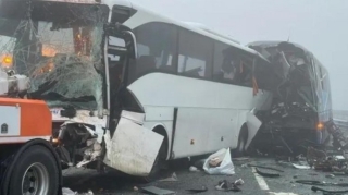 Turist avtobusu aşıb, 9 nəfər ölüb 