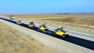 Suqovuşan və Talış kəndlərinə gedən yollar asfaltlanır  - FOTO - VİDEO