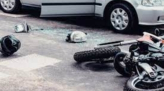 Cəlilabadda avtomobil motosikletlə toqquşdu, sürücü şok vəziyyətindədir 