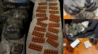 Binəqədidə saxlanılan şəxslərdən 54 kq narkotik vasitə aşkarlandı - VİDEO 