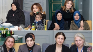 Ruhi Əliyeva şəhid anaları ilə İFTAR SÜFRƏSİNDƏ - FOTO - VİDEO 