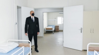 Prezident İlham Əliyev İsmayıllıda modul tipli xəstəxananın açılışında iştirak edib