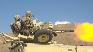 Hava hücumundan müdafiə bölmələrində taktiki-xüsusi təlimlər keçirilir - FOTO