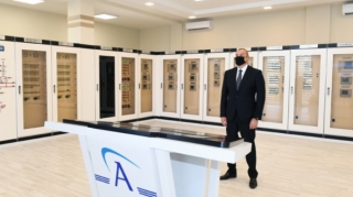 Prezident “Suraxanı” yarımstansiyasının açılışında - FOTOLAR 