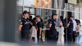 Polis dəmir yollarını belə mühafizə edir  - FOTO
