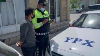 Polis Kürdəmirdə reyd keçirib: 30 sürücü cərimələnib 