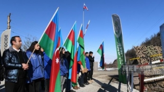 Laçın-Xankəndi yolundan indiyə qədər RSK-ya məxsus 10 yük avtomobili keçib  - FOTO - YENİLƏNİB