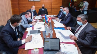 Azərbaycan və Gürcüstan gömrük xidmətlərinin nümayəndə heyətləri arasında görüş keçirilib - FOTO