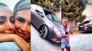 Renka bacısına avtomobil hədiyyə etdi - VİDEO 