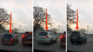 Bakının "protiv" gedən sürücüləri kameraya düşdü  - VİDEO