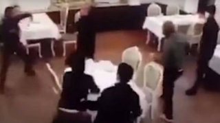Ermənilər Moskvada azərbaycanlıların restoranına hücum etdi  - VİDEO