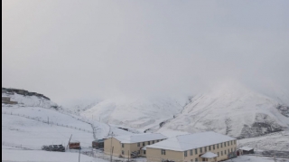 Xınalığa 3 sm qar yağıb - FAKTİKİ HAVA 