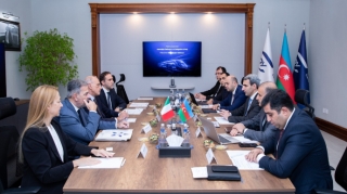 ADY sədri “ITALRAIL” Konsorsiumu ilə görüşüb  - FOTO