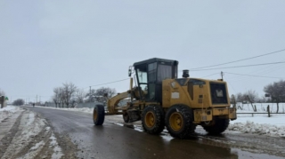 Cəlilabad–Yardımlı avtomobil yolu qardan təmizləndi – FOTO 