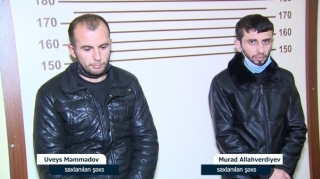 Binəqədi rayonunda seyf oğruları tutuldu  - FOTO - VİDEO