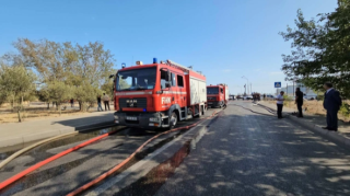 Bakıda güclü yanğın söndürüldü:  Zığ şosesi-Hava limanı yoluna qoyulan məhdudiyyət aradan qaldırıldı - FOTO - VİDEO - YENİLƏNİB 