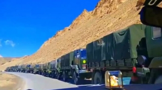 Hindistanın Çinə qarşı hərbi hazırlıq görüntüləri yayıldı  - VİDEO