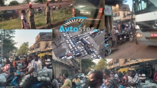 Yol polisi qayda pozan sürücüləri necə başa salsın? - Afrikada kötəklə döyürlər - FOTOLAR 