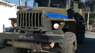 Şuşada sülhməramlıların “KamAZ”ı aşıb,  ermənilərə məxsus avtomobillərdə yanğın olub